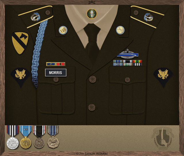 David Morris uniform