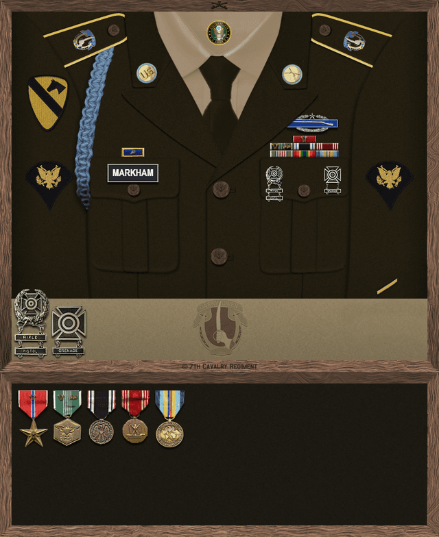 Christopher Markham uniform