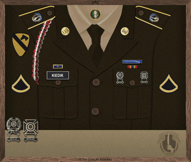 Don Kiedik uniform