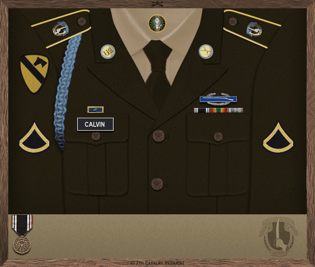 Josh Calvin uniform