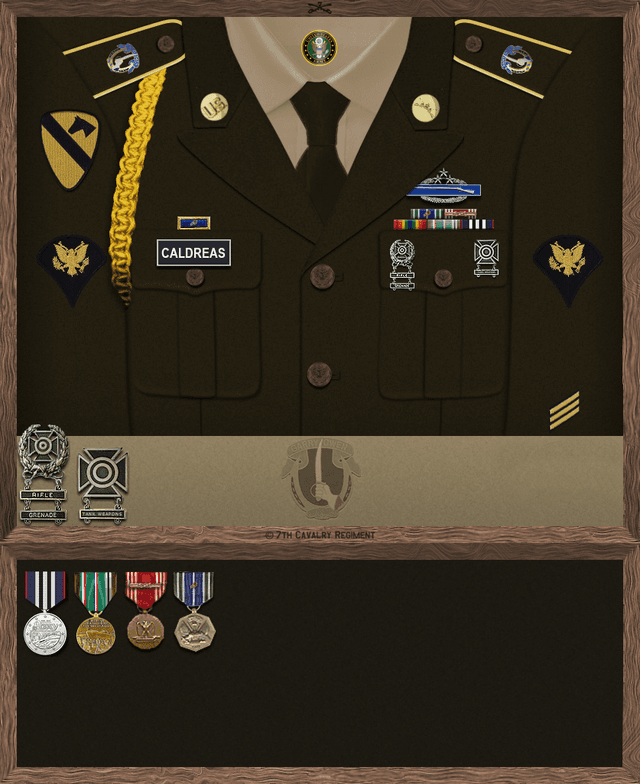 Brian Caldreas uniform