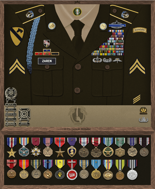 Trygve Zaren uniform