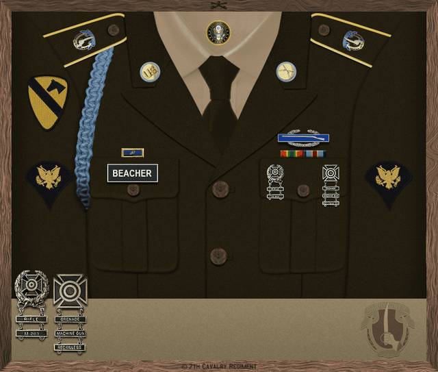Trent Beacher uniform