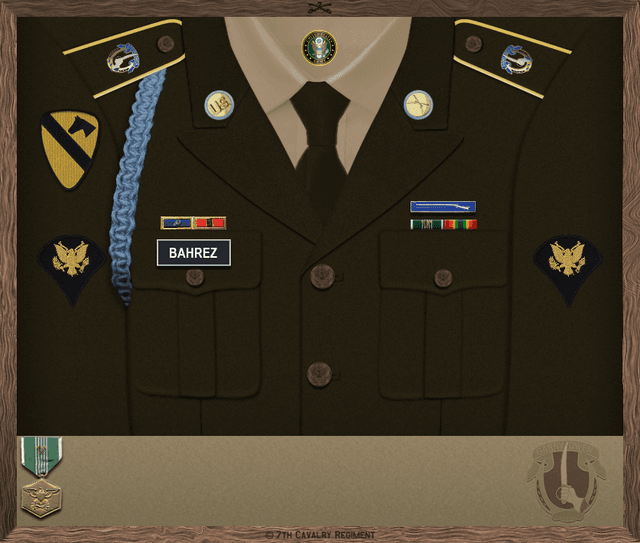 Rob Bahrez uniform