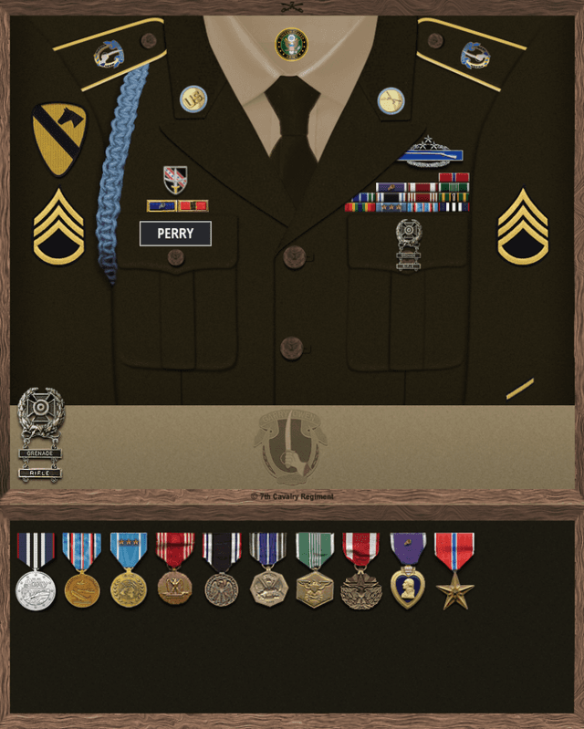 David Perry uniform