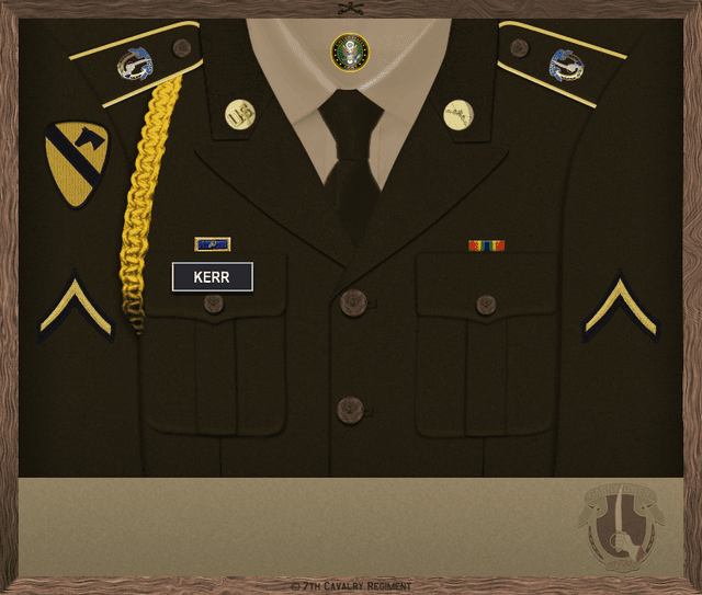 Gary Kerr uniform