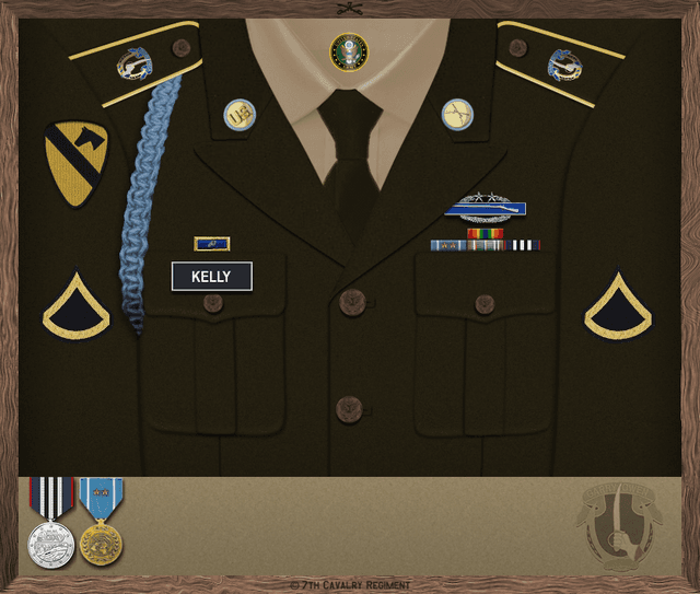 Robert Kelly uniform