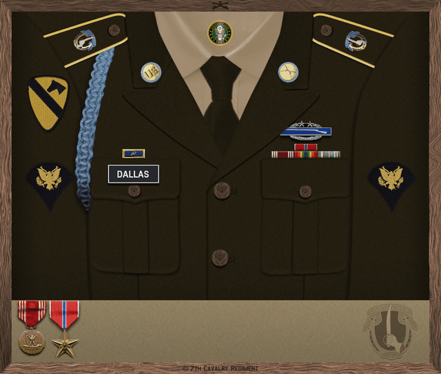 William Dallas uniform