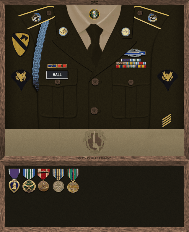 Sam Hall uniform