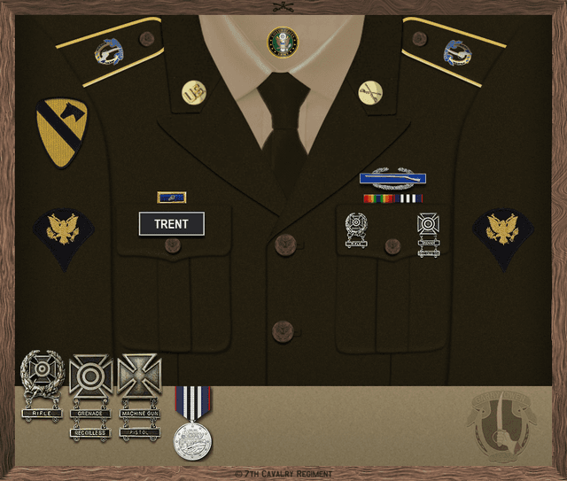 Gordon Trent uniform