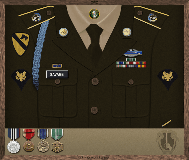 Ernie Savage uniform