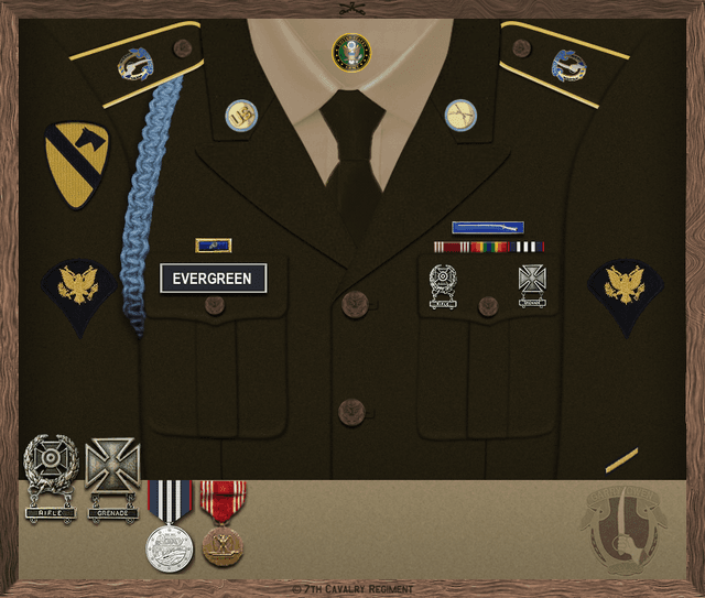 Chance Evergreen uniform