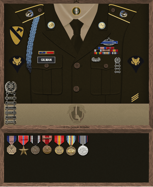 Andrew Gilman uniform