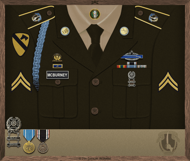 Dale McBurney uniform