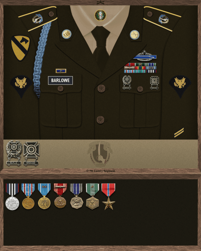 William Barlowe uniform