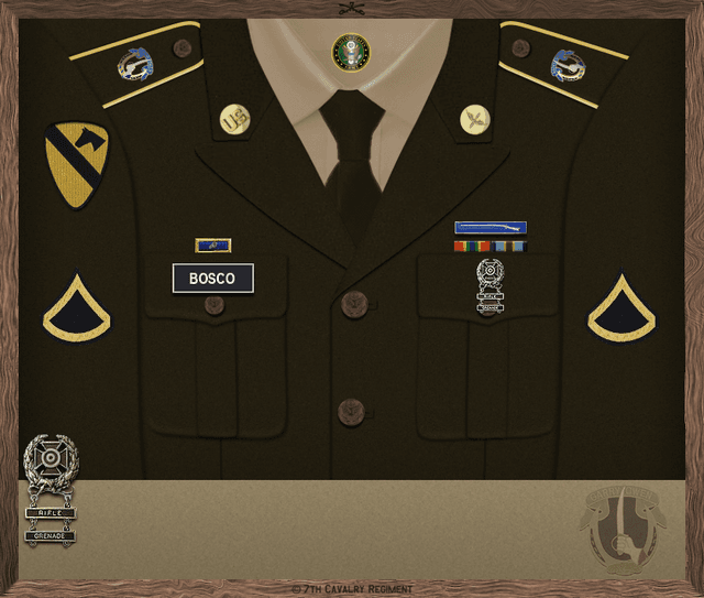 Derel Bosco uniform