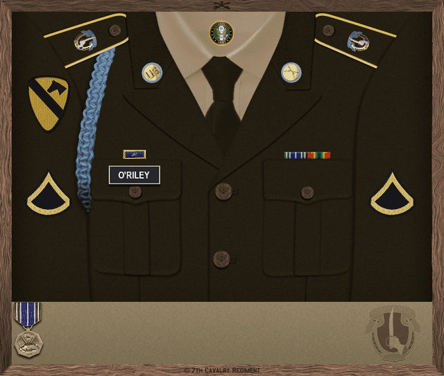 Atticus O'Riley uniform