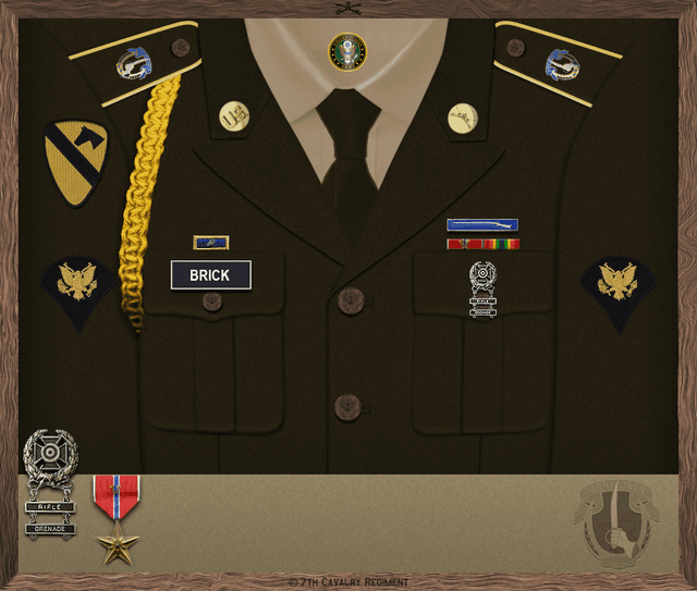 John Brick uniform