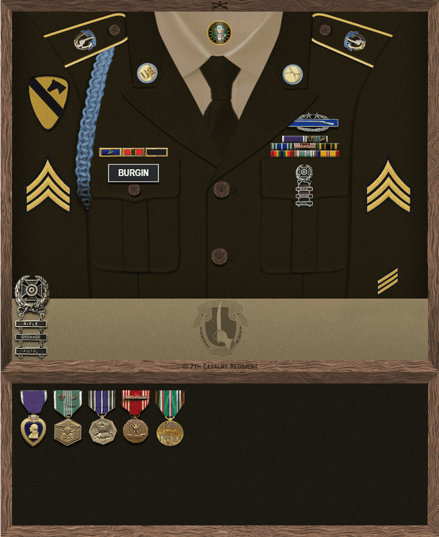 John Burgin uniform