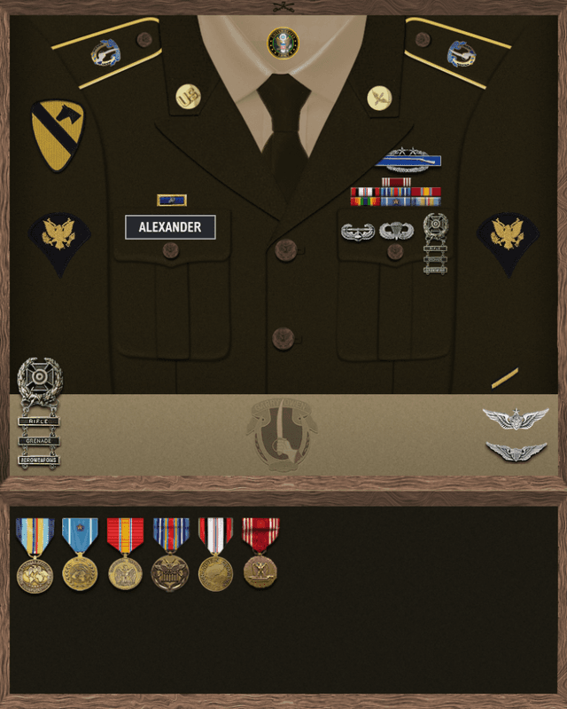 Paul Alexander uniform