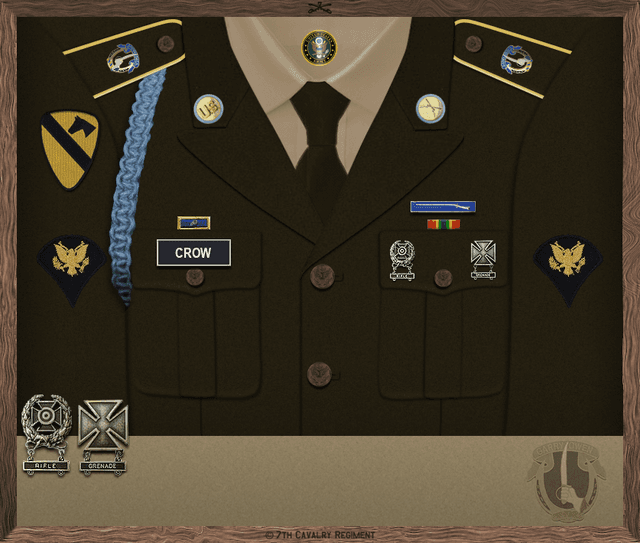 Joshua Crow uniform
