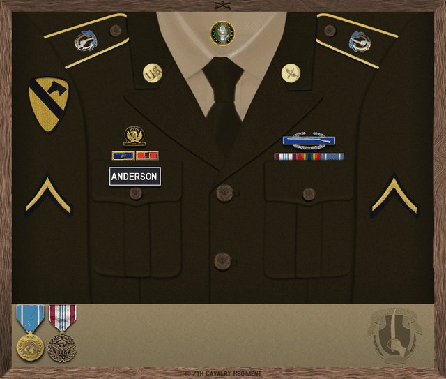 Jerry Alan Anderson uniform