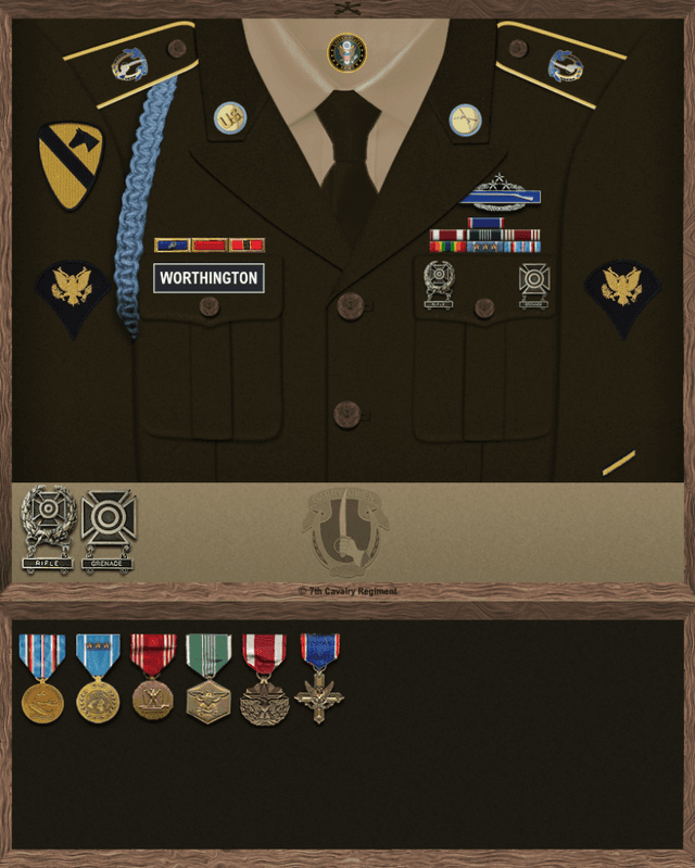 Chad Worthington uniform