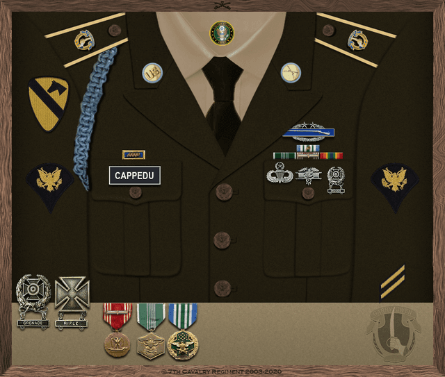 Robert Cappedu uniform