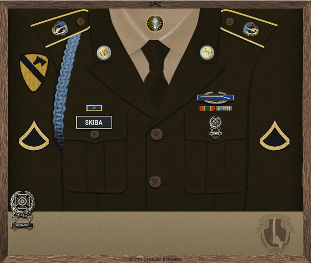 Walt Skiba uniform