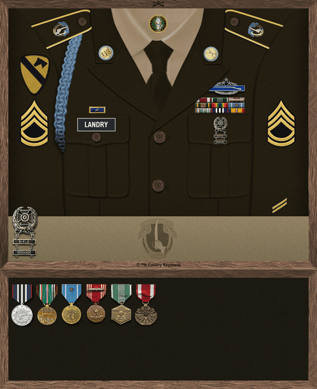 Gunner Landry uniform