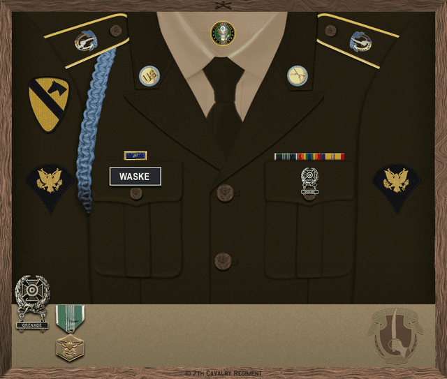Al Waske uniform