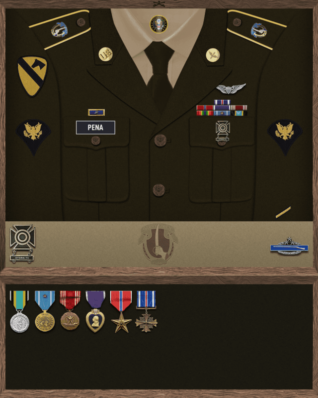 David Pena uniform