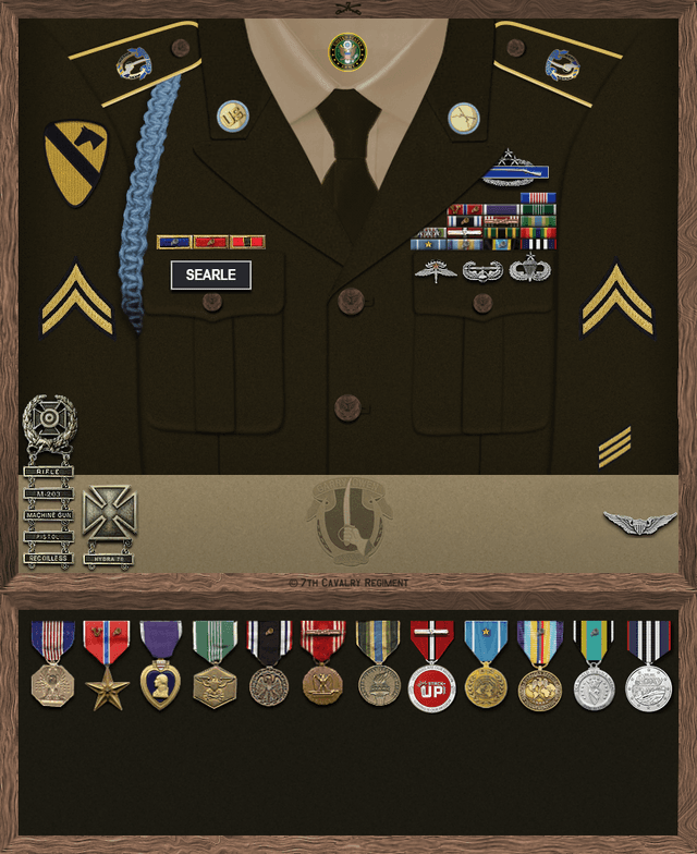 Ian Searle uniform
