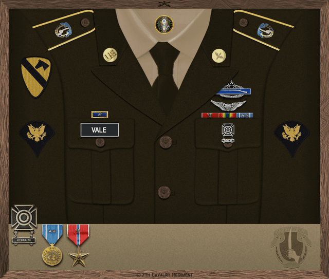 Tom Vale uniform