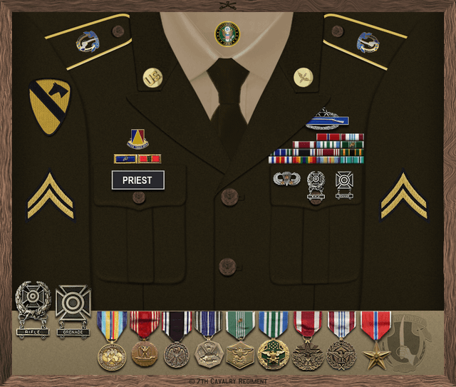 Victor Priest uniform