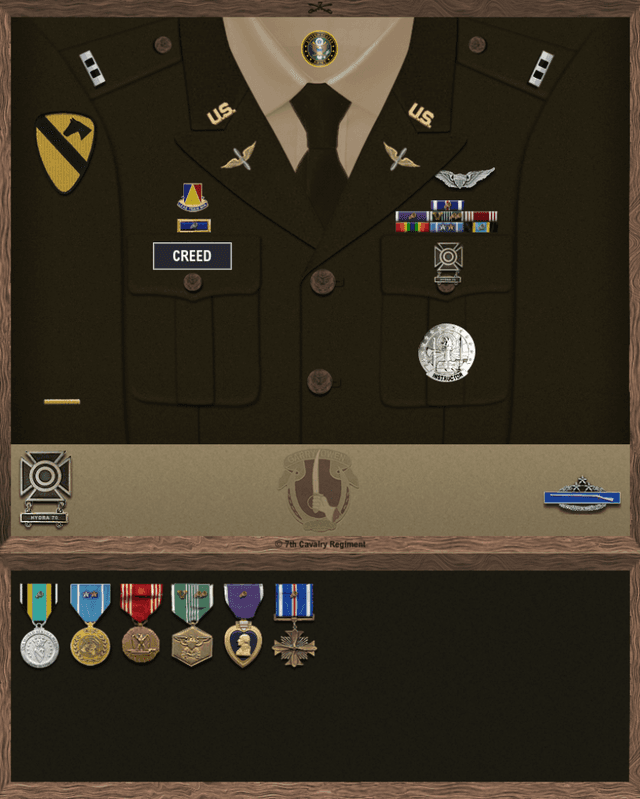 Adam Creed uniform