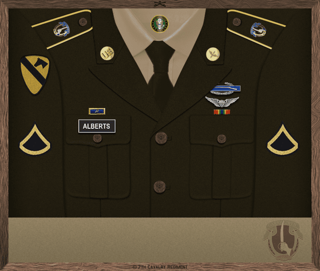 Jacob Alberts uniform