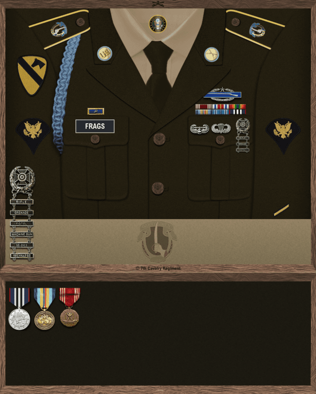 Justin Frags uniform