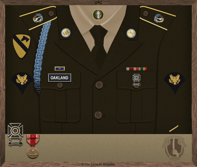 Ben Oakland uniform