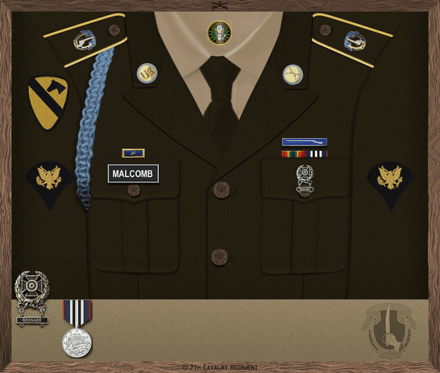 Jason Malcomb uniform