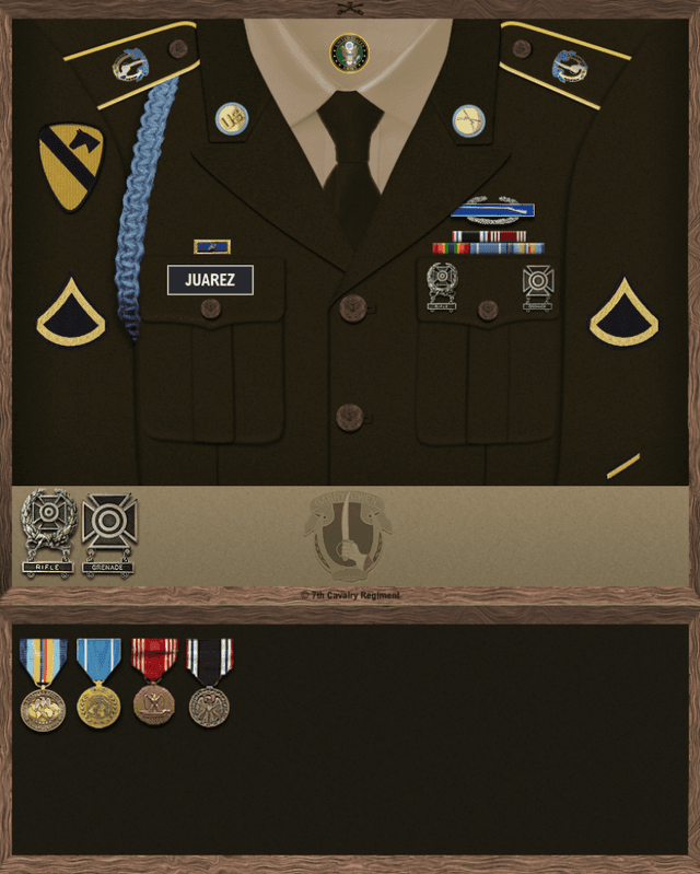 Ricky Andrew Juarez uniform