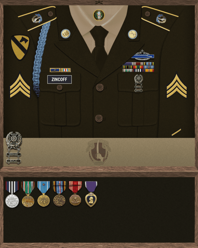 Oleg Zincoff uniform