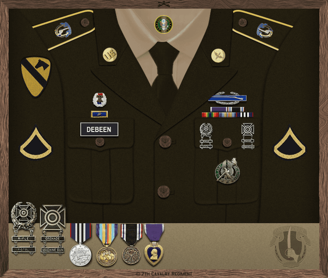 Nickolas DeBeen uniform