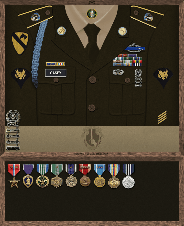 William Casey uniform