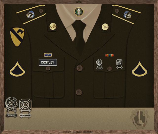 Trevor Costley uniform