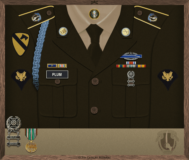 Louis Plum uniform