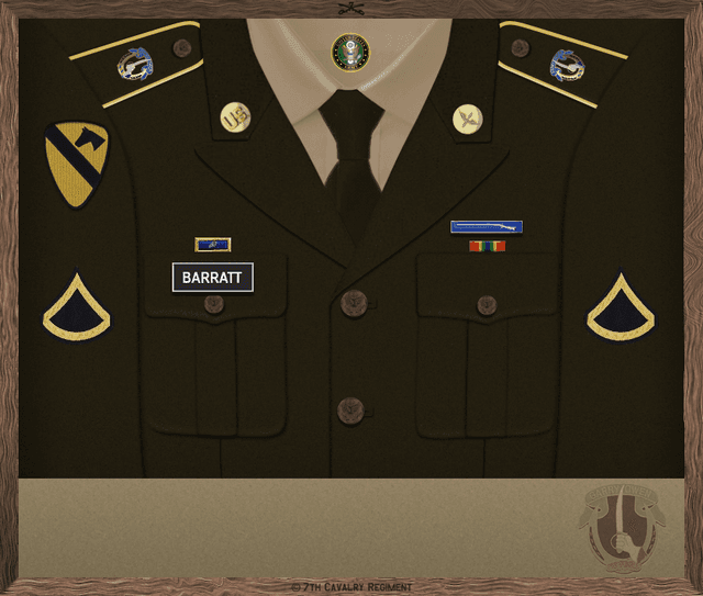 Mike Barratt uniform