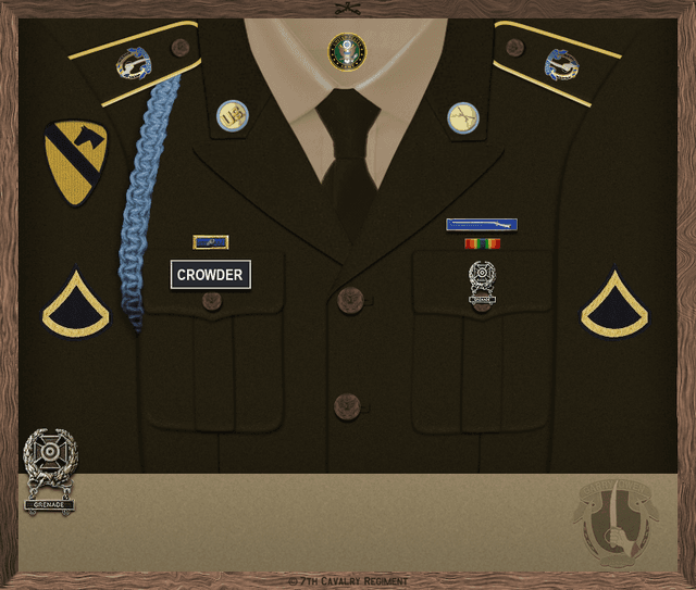 Eugene Crowder uniform