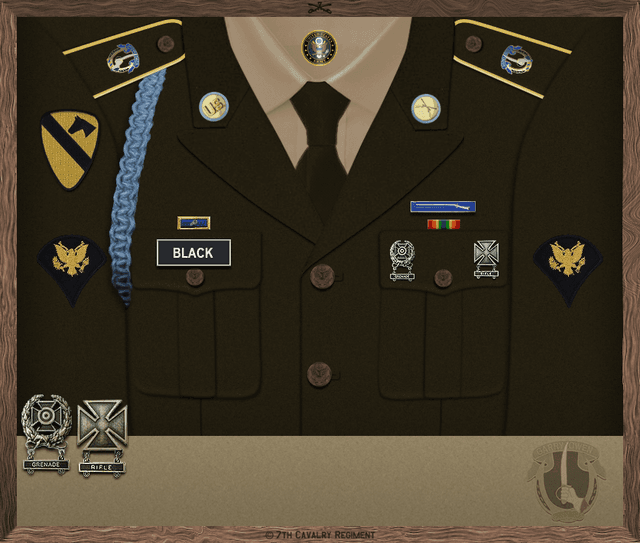 Cory John Black uniform