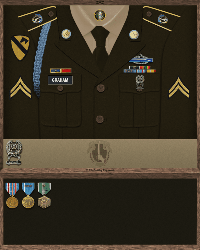 Matthew Dean Graham uniform